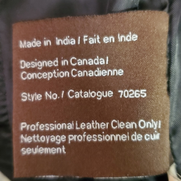 Leather Moto style jacket - Picture 5 of 7